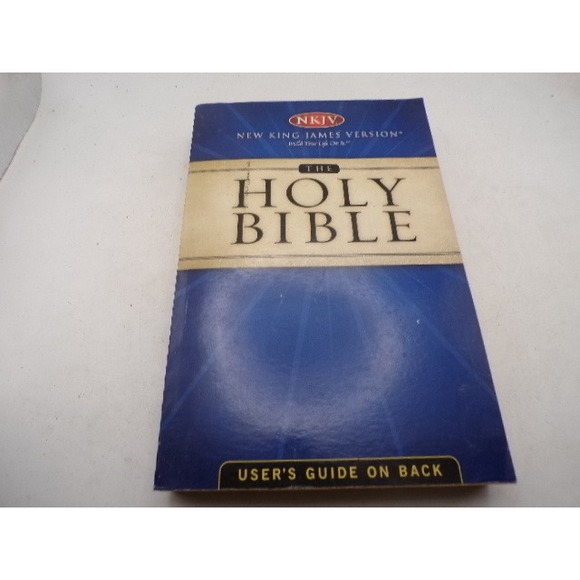 Nelson Bibles Other - NKJV Holy Bible Nelson Bibles New King James Version Paperback Blue User Guide